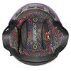 CGM Open Face Helmet 261G Mini Comics Fuchsia White YL