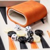 Lingle Backgammon Sets for Adults, Classic Board Game with Folding
