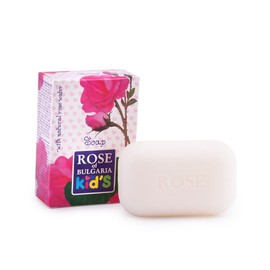 Rose of Bulgaria PARABEN FREE Baby Kids Children SOAP 100 g for Mild and Sensitive Skin With Natural Rose Oil, Camomile and Pure Rose Water