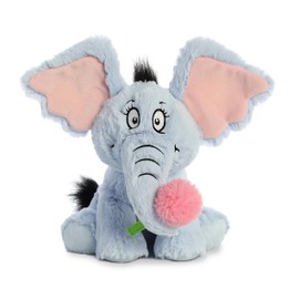 Aurora® Whimsical Dr. Seuss™ Horton Stuffed Animal - Magical Storytelling - Officially Licensed - Blue 12 Inches