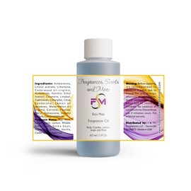 Eros Man Fragrance Oil - 2 Fl Oz Plastic Bottle (60ml)