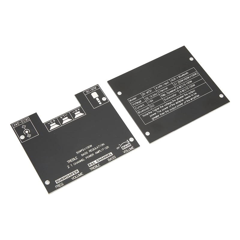 ASHATA Bluetooth 5.0 Stereo Audio Receiver Amplifier Board, 50W X