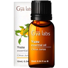 Gya Labs Yuzu Essential Oil (10ml) - 100% Pure Therapeutic Grade, Undiluted - Refreshing & Citrusy Scent