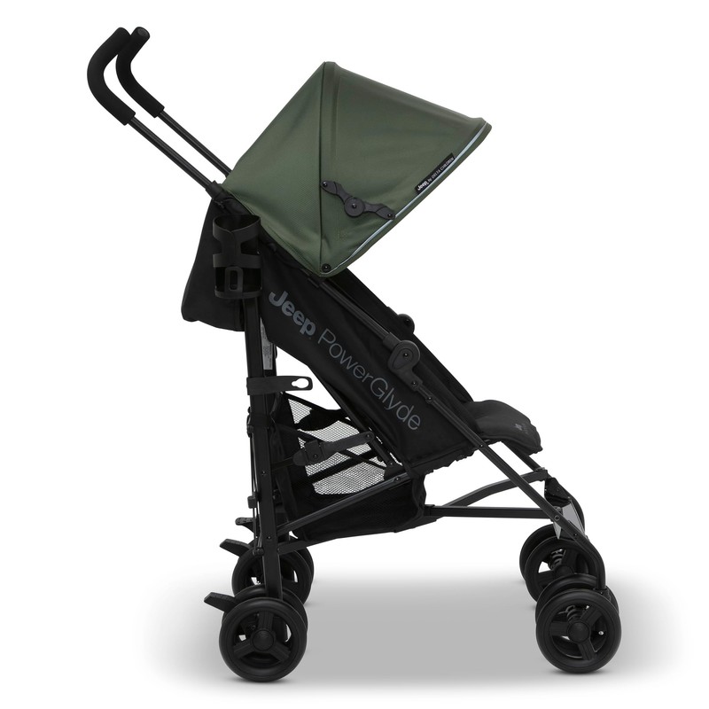 Jeep PowerGlyde Stroller by Delta Children Lightweight Travel Stroller with