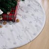 78 cm Christmas Tree Skirt White Christmas Tree Skirt Faux