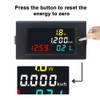 KETOTEK DC 7-20V 20A Voltmeter Ammeter, 4 in 1 Multimeter