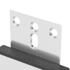 Home Security Door Lock Withstand 800lbs Aluminum Alloy Childproof Door