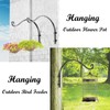 WENQUIT 2PCS Heavy Duty Hanging Plant Bracket, 16Inch Outdoor Wall