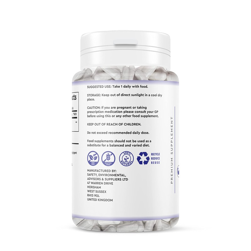 L-LYSINE 1000MG - 180 Vegan Tablets - 6 Month Supply