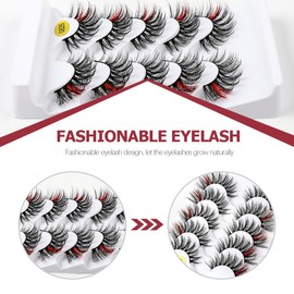 NOLITOY 3d False Eyelashes for Women Lash Extensions Fluffy Clusters Makeup Decor Party Eyes