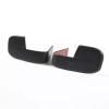 car-king888 Matte Black ABS Rearview Mirror Trim Cover For Ford