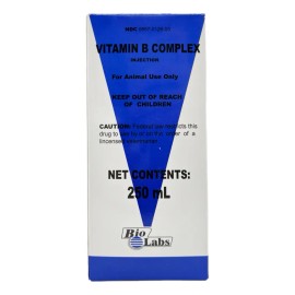 Vitamina Complejo B12 - 250 Ml Gallos Bovinos Equinos Perros
