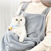 Cat Carrier Apron with Sleeping Pocket Large Space Drawstring Opening