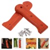 DOITOOL 2Pcs Wood Knife Scales Kitchen Knife Handle Replacement Kitchen