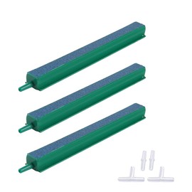 ALEGI Fish Tank Air Bubble 3-Piece Air Stone Bars for Aquarium,Air Stone Bar Hydroponics with Connectors (6 inch)