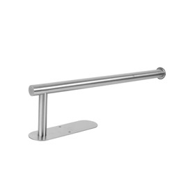 Mobestech Kitchen Paper Towel Holder Paper Holder Paper Towel Rack Practical Paper Rack Kitchen Towel Rack Punch- Wall Hanging Towel Shelf Silver Stainless Steel