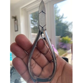 ASM® Toe Nail Clippers Cutters Nippers for thick Ingrown toenails fingernails - Podiatry Chiropody Instruments Nippers Scissors Cutters Heavy Duty (Heavy Duty Plain handle Cutter)