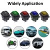 ETOPARS Pack of 3 12 V 20 A Rocker Switch