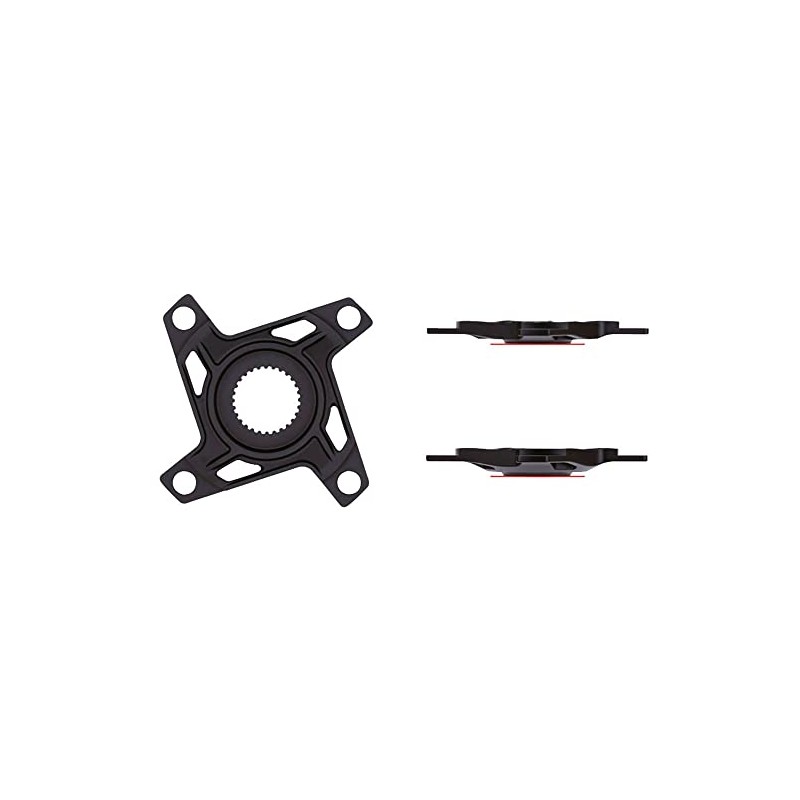 FSA, Spider Gen4 BCD104 W0134 CL50m Unisex Adult, Black, Standard