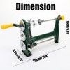 Hand Crank Orange Twist Peeler Machine, Multifunction Stainless Steel Fruit