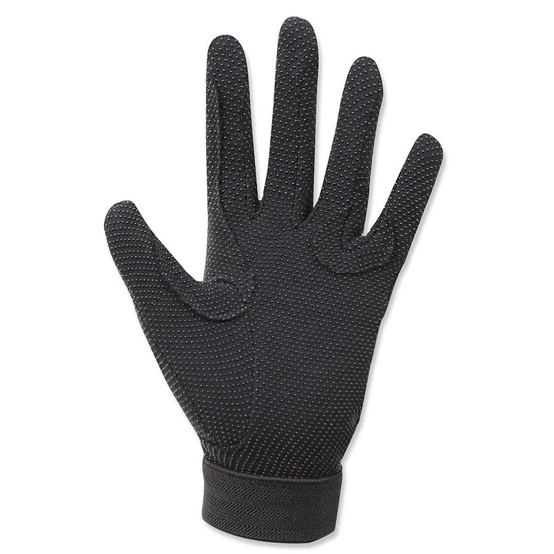 JODHPURS Cotton Gloves Black Adult L