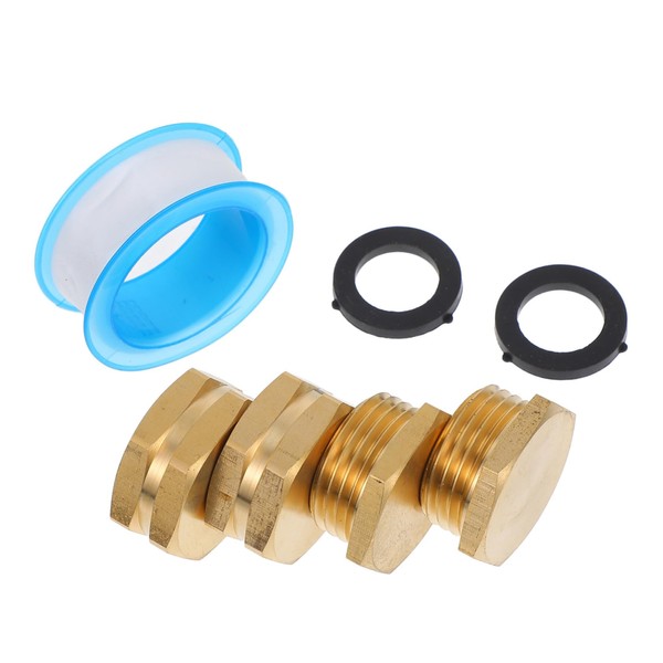 BESPORTBLE 1Set Garden Hose Brass Fitting Durable Male Connector Adapter