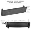 5 Pcs, 3/4 In. Universal Breaker Filler Plate, Plastic Pp