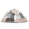 Instant Tent 2-3 Person (Beige) - Automatic Pop Up Camping