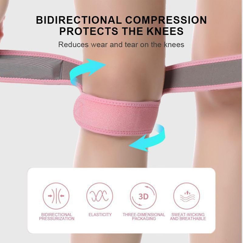 Knee Brace for Women,Breathable Adjustable Knee Sleeve - Sports Accessory