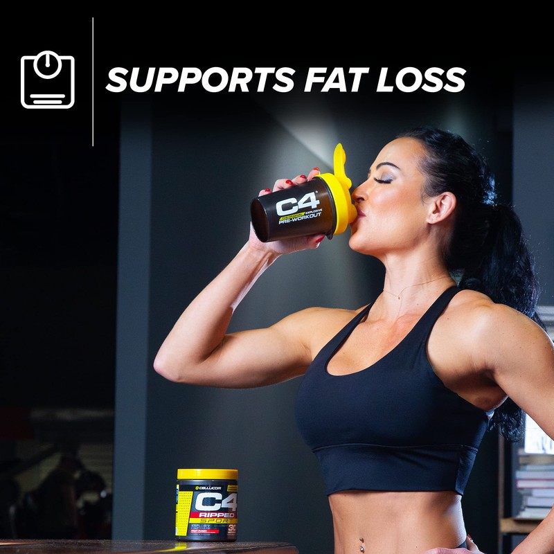 C4 Ripped Sport Pre Workout Powder Arctic Snow Cone, Informed-Choice