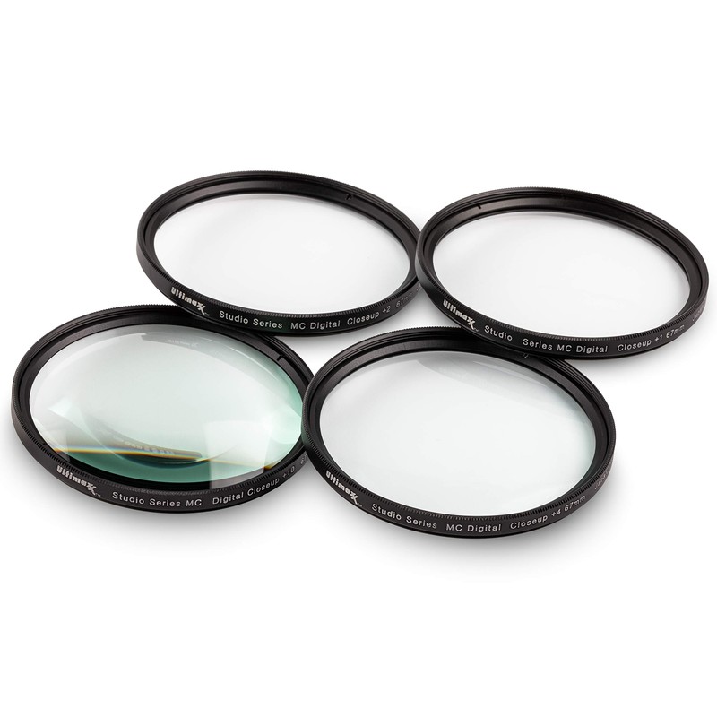 46MM Ultimaxx Professional Four Piece HD Macro Close-up Filter Kit