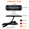 DREAMIZER Car Warning Light, 4 LEDs, Emergency Strobe Flashing Lights,