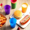 Hikrxya 30 Pack Reusable Plastic Cups, 260 ml Plastic Drinking