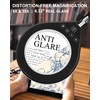 10X & 5X Magnifying Glass with Light, Ultra Long Swing
