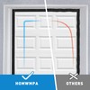 HOMWMPA Garage Door Seal Top and Sides, 34FT TPE Garage