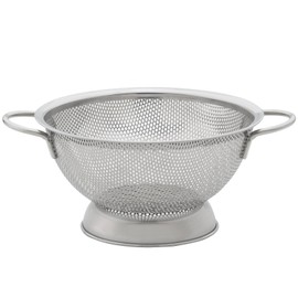 HIC Harold Import Co. Perforated Colander, 18/8 Stainless Steel