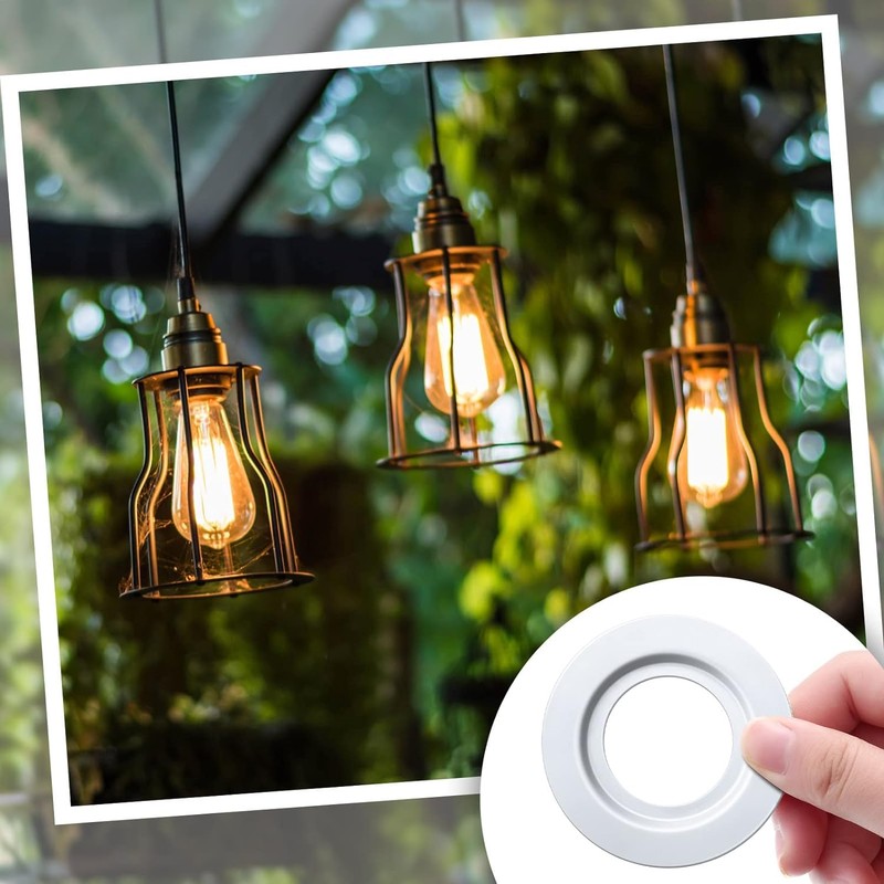 2 X Lamp Shade Adapter Reducer Plate / Washer /