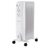 EUROSTAR HRH789W Oil-Filled Radiant Heater, White