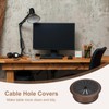 sourcing map 2Pcs Cable Hole Cover, 2 Inch (50mm) ABS