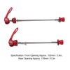 Bicycle Quick Release Skewer Lever Durable High Strength Easy Installation