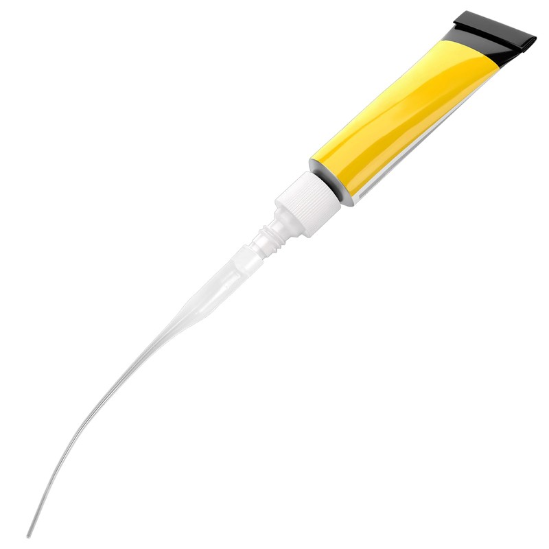200 PCS Plastic Glue Tips Micro-Tip Applicator, Precision Extender Glue