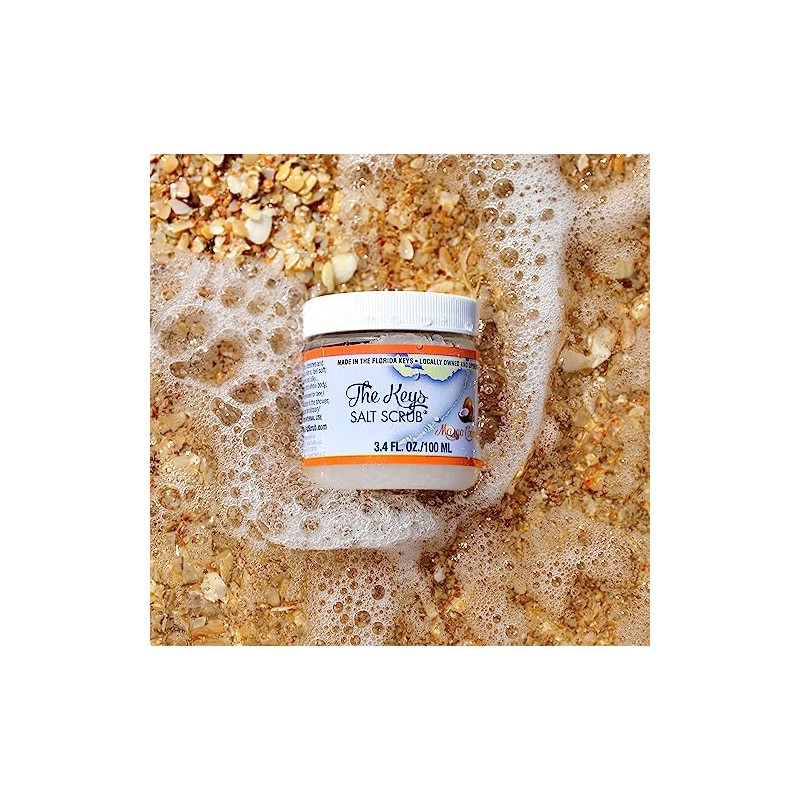 The Keys Salt Scrub (Mango Coconut, 100ml) - The Keys