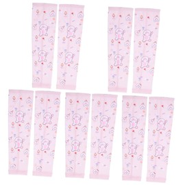 SAFIGLE 5pairs Boy Girl Cooling Arm Sleeves for Resistant Comfortable Breathable Arm for Toddlers for Outdoor Activities and Sports