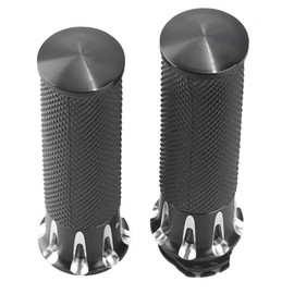1" Motorcycle CNC Handlebar Grips for Harley Sportster XL883 XL1200 48 2004-2015