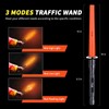 ULTRAFIRE 18 Inch Signal Traffic Wand Safty Flashlight with Holster,