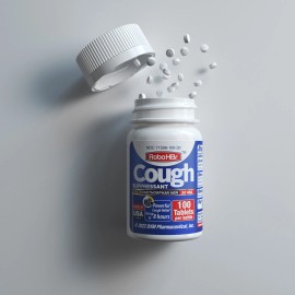 RoboHBr Cough Suppressant 100 Tablets 30mg Dextromethorph