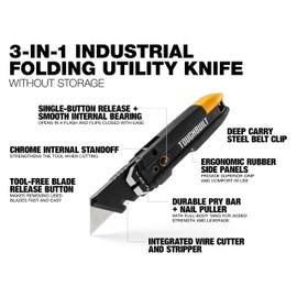 ToughBuilt Pry Bar Utility Knife - TB-H4-12-I