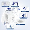 Carbou 2000ml Urine Drainage Bags with Anti-Reflux Chamber - 48"