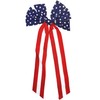 Black Duck Brand American Flag Patriotic Bows, Large 11.5 x