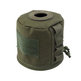 Tactical Toilet Paper Holder, Waterproof Toilet Roll Paper Bag Toilet Paper Storage Pouch with Side Webbing for Camping Hiking Picnics